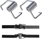 20 Pack GT2 Belt Tensioner Torsion Spring 2GT Locking Tension Springs 6mm + 10mm Width for Reprap Ultimaker Timing Synchronous Rubber Belts 3D Printer Parts