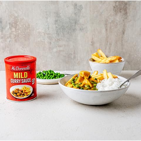 McDonnells Mild Curry Sauce 1L Tub 200g (7oz)