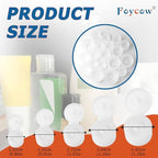 20-Pack with 5 Sizes Reusable, Leak-Proof Caps Flip Top Snap Top Dispenser Perfect for Most Bottles Zero Waste Solution for Home Bathroom-Bottle Emptying Caps Included