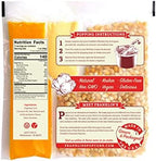 Franklin’s Gourmet Popcorn All-In-One Popcorn Packs for Popcorn Machine - 8oz Pack of 10 - Made in USA - Packs of Corn Kernels with Buttery Salt & Oil