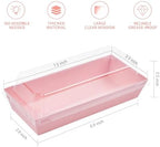 Ocmoiy Charcuterie Boxes with Clear Lids, 50 Pack Pink Bakery Boxes, Cookie Boxes, Small Treat Boxes for Pastry, Sandwich, Cupcakes, Strawberries, Dessert To Go Containers