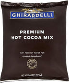 Ghirardelli Chocolate - Premium Hot Cocoa 2 lb pouch with Ghirardelli Stamped Barista Spoon