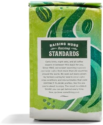 Whole Foods Market, Organic Breakfast Blend Ground Coffee, Light Roast, Milk Chocolate, Caramel & Citrus, 12 Ounce