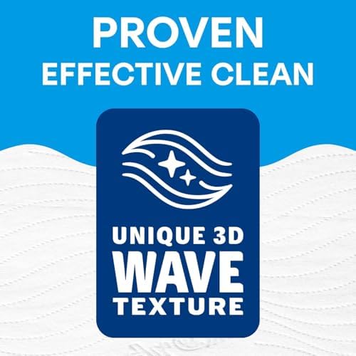 Andrex Classic Clean Mega Toilet Roll - 36 Mega XL Rolls - Same Quality Toilet Roll, Lasts Even Longer, 36 Mega Toilet Rolls = 54 Standard Toilet Rolls