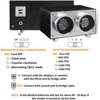 MOZSLY Double Watch Winder for Automatic Watches with Quiet Motor 12 Rotation Mode Setting AC Adapter or Battery Powered PU Leather