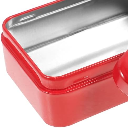 Zerodeko Portable First Aid Medicine Case Tinplate Storage Box Household Emergency Medical Organizer Compact Rescue Kit Container for Travel and Home
