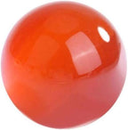 Feng Shui 20mm Natural Crystal Ball Healing Sphere Healing Stone Craft for DIY Home Decoration W3822 (Orange)