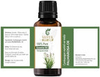 Palmarosa Oil -(Cymbopogon Martinii)- Essential Oil 100% Pure Natural Undiluted Uncut Therapeutic Grade Oil 1.01 Fl.OZ