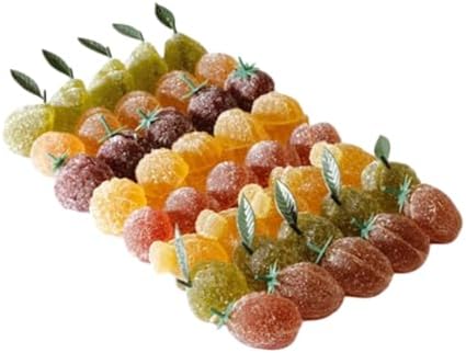 Assorted Belgian Fruit Jellies – Gourmet Pâtes de Fruit Candy Gift Box | Premium European Treats, 1kg (35.3oz)