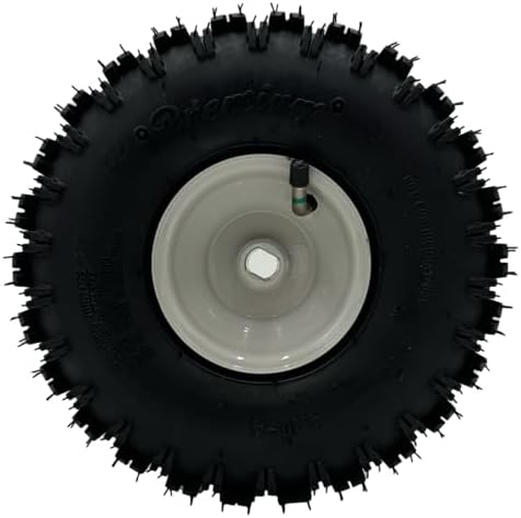 4.10x3.50-4 2Ply Snow Hog Wheel, 2.9 Inch Hub, 3/4" Axle