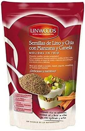 Linwoods Milled Flaxseed,Chia,Apple & Cinnamon 200g