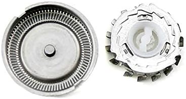 3Pcs Electric Shaver Replacement Rotary Blades Compatible with HQ2 for 3 Head Models 650TX 550TL and 2 Head Models 105DB, 110DB, 201DB, 282XL, 242LC