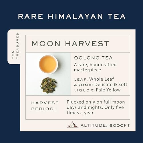 Makaibari Silver Tips Imperial Tin Caddy | Award Winning Organic Oolong Handmade Whole Leaf Tea | 50 Grams