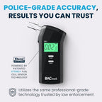 BACtrack S80 Breathalyzer | Professional-Grade Accuracy | DOT & NHTSA Approved | FDA 510(k) Cleared | Portable Breath Alcohol Tester for Personal & Professional Use | FSA/HSA Eligible
