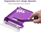 Medarchitect Right Hand Pill Counting Tray with Spatula (Purple)