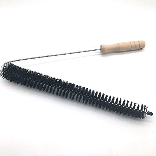 Dryer Cleaner Vent Brush, Washing Machine Brush Dryer Vent Cleaning Kit, Long Coil Brush Cleaning Tools Flexible Lint Remover(Color:Black)