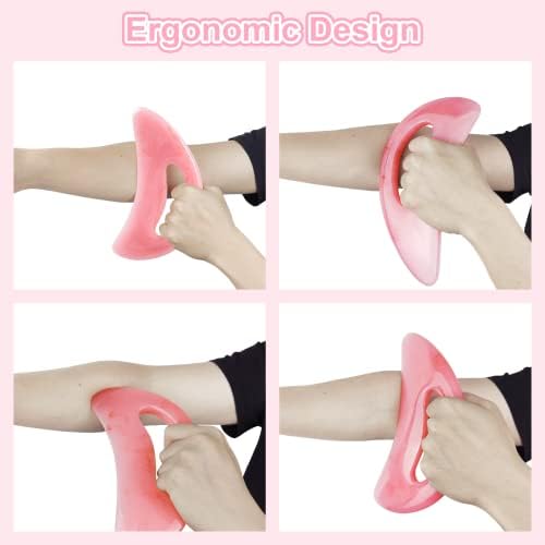 Large Body Gua Sha Massage Tool for Lymphatic Drainage Massage and Body Sculpting - Perfect Anti Cellulite Tool for Men and Women, Muscle Scraping Tool for Back, Neck, Face, Leg Massage
