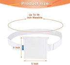 NEPPT G Tube Holder Belt Feeding Tubes Accessories G Tube Covers Peg Tube Gastrostomy Catheter Pd Dialysis Belt Pads Drainage Medical Abdominal Dialysis for Men Women(28"~37")