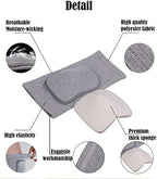 MINILUJIA Soft Breathable Knee Pads for Kid Elastic Nonslip Sponge Sleeves Flexible Children Knee Support Protector Sleeves Cover One Pair