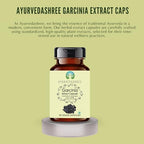 AYURVEDASHREE Garcinia Extract 500mg - 60 Vegetarian Capsules|Garcinia Cambogia| All Natural | 100% Vegan | Gluten-Free.