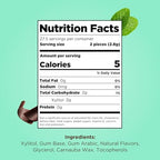 PUR Gum | Aspartame Free Chewing Gum | 100% Xylitol | Natural Chocolate Mint Flavored Gum, 55 Pieces (Pack of 1)