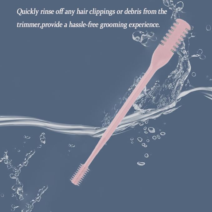 Generic 2-in-1 Nasal Hair Cutter, 2024 New Upgraded Manual Nose Hair Trimmer, Double Sided and 360° Rotating Nose Hair Trimmer, Nostril Hair Remover Tool for Men Women (12)