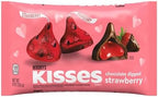 Hershey's Chocolate Dipped Strawberry Kisses - Pack of 2-9 oz Bags - Perfect for that Special Someone This Valentine's Day