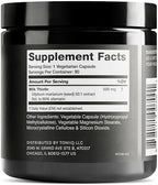 Toniiq Milk Thistle - Ultra High Potency 50:1 Extract with 80% Silymarin - Highly Concentrated - Third-Party Lab Tested - 90 Capsules