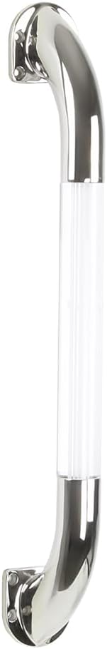 Manufacturer's Select ITC Straight 18” IllumaGrip Assist Handle with LED lit Center for RV, Boat, or Home Step Assist Handle for Interior or Exterior use