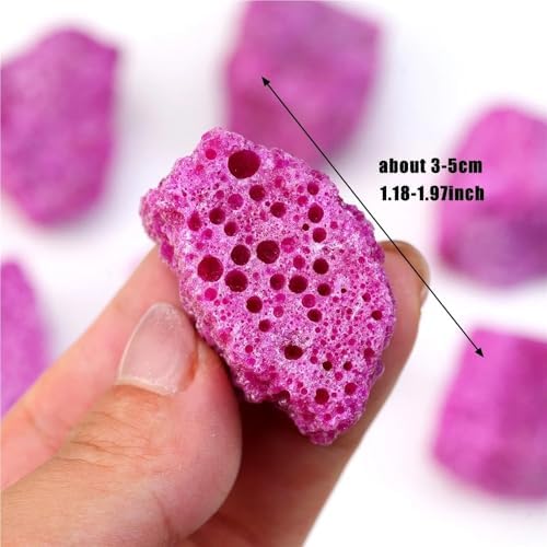 Beautiful 100g Natural Ruby Rough Crystal Geode Quartz Irregular Stone Fengshui Home Decor Ornament Crystal Gemstone