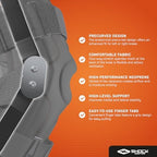 Shock Doctor Knee Brace, Compression Knee Brace for Men & Women, Hinged Knee Brace with Side Stabilizers, Maximum Support, Adjustable Dual Hinges, Knee Braces and Knee Support