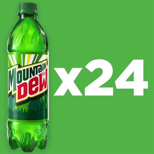 Mountain Dew's, Original,16.9 fl oz Bottles (Pack of 24)