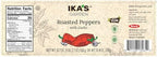 Ika’s Garden Roasted Peppers with Garlic, 18.7 oz – Fire-Roasted Sweet Peppers in Olive Oil | Vegan | Gluten-Free | GMO-Free | Ready-to-Serve