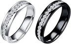 Health Care Weight Loss Fat Burning Slimming Magnetic Ring Rhinestone Jewelry Couple's Birthday Gift