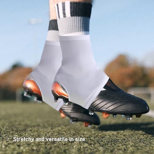 Football Spats Cleat Covers, 1 Pair Non-Slip Cleat Sleeves for Soccer, Baseball, Softball, Fit for Youth, Adults