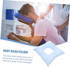 Massage Donut Hole Face Pillow for Beauty Salons Comfortable Spa Face Pillow Reusable for Down Mats