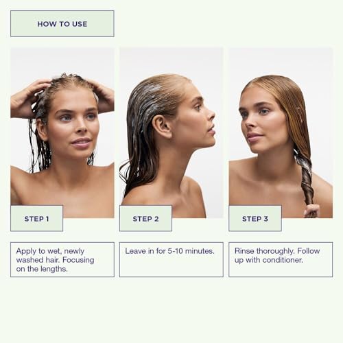 Maria Nila Pure Volume, Volumizing Hair Mask for Thicker Hair, Panthenol/Provitamin B5 Gives Volume to Thin & Fine Hair, 100% Vegan & Sulfate/Paraben free