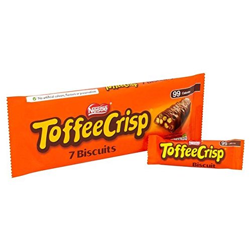 Toffee Crisp Biscuits 7 x 19g - Pack of 2