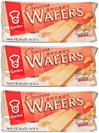 Garden Cream Wafers Peanut Flavor 200g, 3 Pack