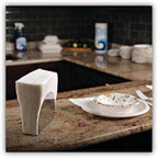 Boardwalk 8310 1/4-Fold Lunch Napkins, 1-Ply, 12-Inch X 12-Inch, White, 6000/carton