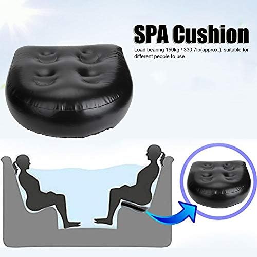 Fydun PVC Inflatable Spa Mat Water Injected Massage Mat Hot Tub Inflatable Mat Wide Range of Uses