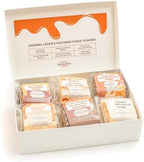Valley Fudge, Caramel Lover’s Gift Box, Fresh Artisan Fudge, Real Butter, Bulk Gourmet Candy, Individually Wrapped, Birthday, Thank You, Housewarming Gift, 4 oz, 6 Pieces, One and a Half Pounds