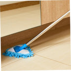 Triangle Mop Head Absorbent Microfiber Chenille Mop Brush Head Replacement Cleaning Tool 2PCS
