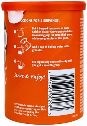 Bisto Chicken Gravy Granules 5.9 Ounce Canister (Pack of 1)