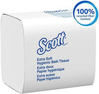 Scott Professional Hygienic High-Capacity Folded Tissue (48280), 2-Ply, White, Single Pull, (250 Sheets/Pack, 36 Packs/Case, 9000 Sheets/Case)