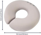 Massage Table Face Down Pillow, Massage Face Cradle Cushion Relax Headrest Pillow for Table Bed U-Shaped Down For Travel Home Offices SPA Beauty Salon Memory Foam Pad Head Support After Surgery Prone