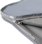 Far Infrared Sauna Blanket Sauna Bag Body Shaper Blanket, Portable Far Infrared Sauna Blanket Heater Slimming Weight Loss Detox (Sliver)