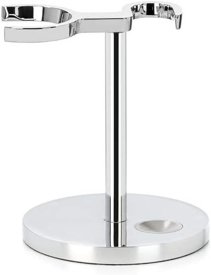 MÜHLE Universal Stand for Razors & Shaving Brushes | Shave Accessory | Chrome Modern Design