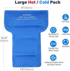 LotFancy Hip Brace with Hot Cold Pack, Hip Ice Pack Wrap for Women and Men, Groin Compression Wrap for Sciatica, Pulled Hamstring, Arthritis, Thigh Injuries, Bursitis Pain Relief