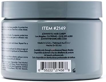JOHNNY B. Premium Men's Shave Cream
